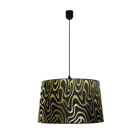 TIGER LAMPA WISZĄCA 40 1X60W E27 CZARNO-ZŁOTY Candellux 31-94455