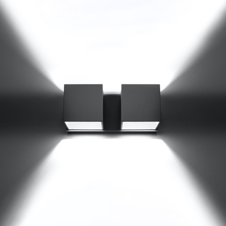 Kinkiet podwójny QUAD Sollux Lighting SL0656 SL0657 SL0658 - kolor do wyboru