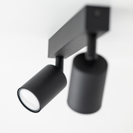 NEX BLACK 2XGU10 LAMPA SUFITOWA TK Lighting 10790