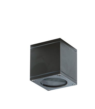 Oprawa sufitowa zewnętrzna JOE SQUARE BK czarna IP54 AZZARDO AZ4270