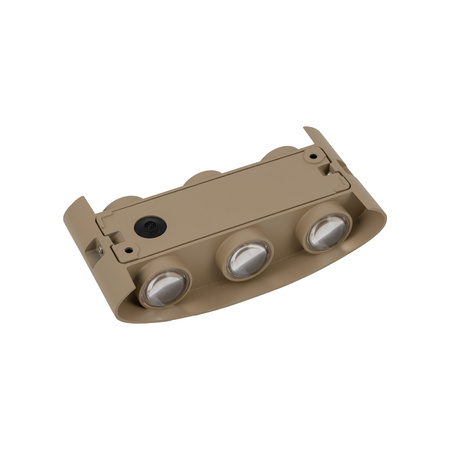 Kinkiet elewacyjny LED 3000K w kolorze bezowym ARROW BEIGE IP54 Tk Lighting 18326