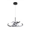 Lampa wisząca Spider 58 cm czarna LED CCT Light Prestige LP-1225/1P 58 BK