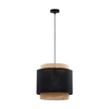 Lampa wisząca BOHO BLACK 38cm TK Lighting 6542