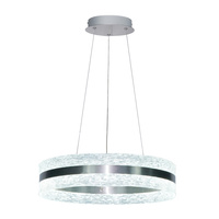 Lampa wisząca o średnicy 60cm LED wybór barwy światła Nelia Italux PND-45283-SCHR