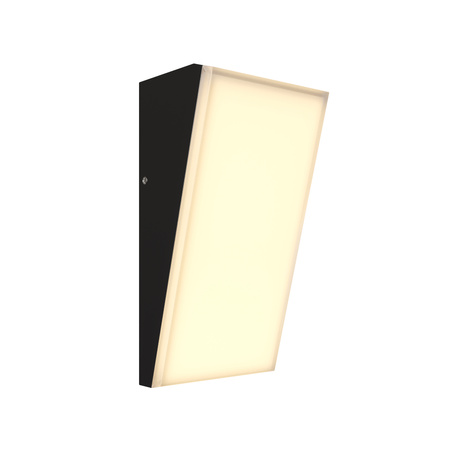 Nowoczesna lampa elewacyjna z mlecznym kloszem LED 3000K Brick O436WL-L10GF3K1 Maytoni