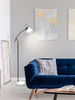 ZUMBA LAMPA PODŁOGOWA SZTYCA SKOS 1X40W E27 BIAŁY+CZARNY Candellux 51-72108