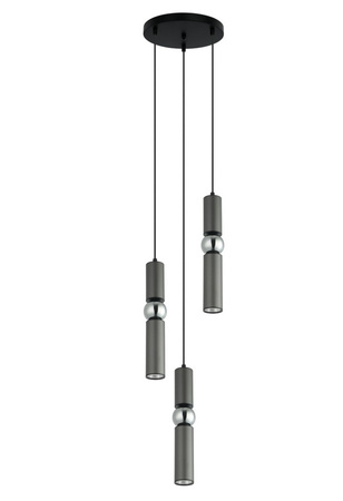 Lampa wisząca ISIDORA Italux PND-14290-3-GR