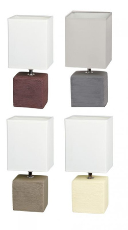 Lampka stołowa ORLANDO Rabalux 4929 / 4458 / 4930 / 4928 - kolor do wyboru