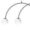 Rozłożysta poczwórna lampa wisząca z czterema kloszami 4xE14 Bow Zuma Line 1275