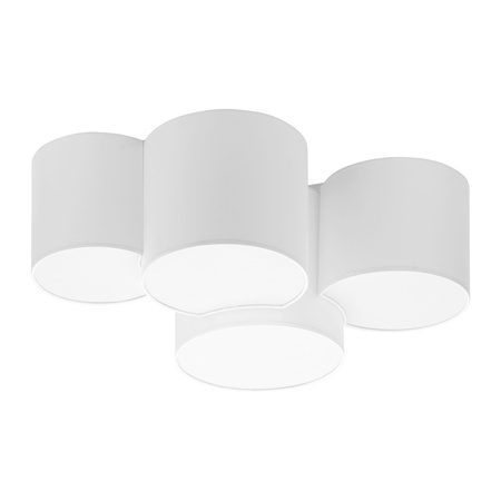 MONA WHITE LAMPA SUFITOWA 4 PŁ TK Lighting 3442