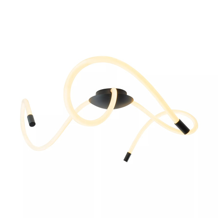 Lampa sufitowa BALBO LED Zuma Line 20008-3X1BK