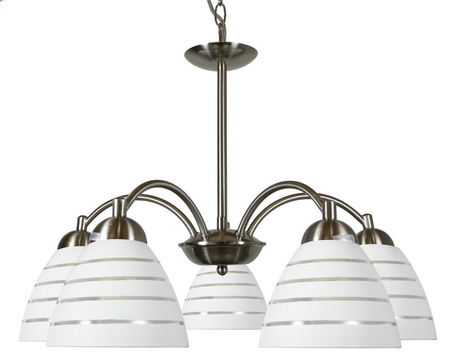 ULI LAMPA WISZĄCA 5X60W E27 SATYNA Candellux 35-66169