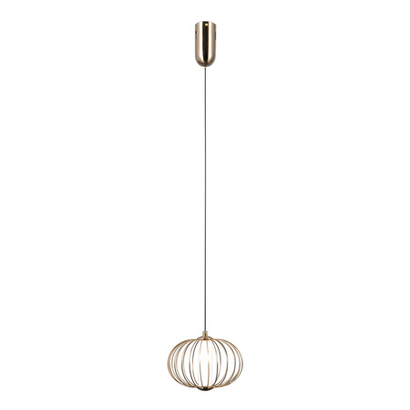 Lampa wisząca Rabel złota 3000K Italux PND-344221-1-HBR