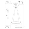 Lampa wisząca YOLI 5 Sollux SL.1214