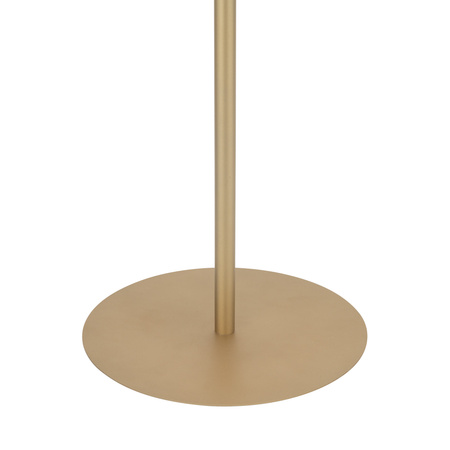 Lampa podłogowa z kremowym cylindrycznym abażurem o średnicy 46cm 1xE27 SANTANA Nowodvorski 11656