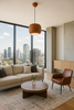 Lampa wisząca jedynka Positano brązowa Aviano Lighting 6026-118