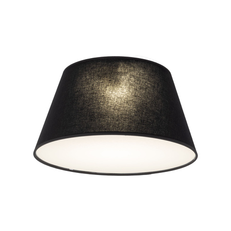 Lampa sufitowa czarny stożkowy abażur 38cm FORMO BLACK 2xE27 Tk Lighting 11206