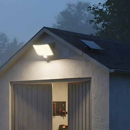 Naświetlacz Solarny z czujnikiem ruchu Alex 600lm 4000K IP44 Eko-LIght EKO2507