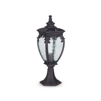 Stylowa mała lampa ogrodowa 1xE27 Fleur O414FL-01BZ Maytoni