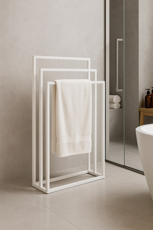Stojący wieszak do łazienki KS-26 WIESZAK TOWEL III z serii KAJA HOME