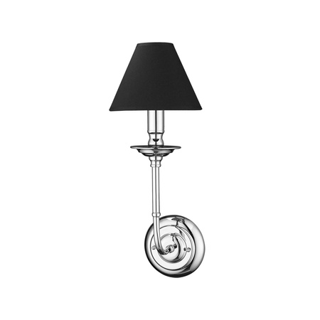 Kinkiet Glamour srebrno - czarny 1xE14 Light Prestige LP-979/1W