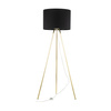 UMBERTO BLACK GOLD LAMPA PODŁOGOWA 1 TK Lighting 6635