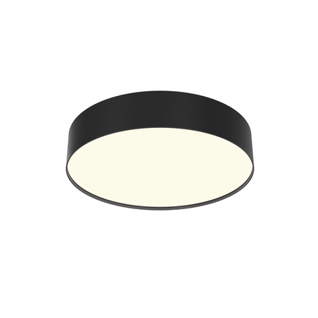 Czarny okrągły plafon o średnicy 30cm LED 3000K Zon C032CL-36W3K-RD-B Maytoni