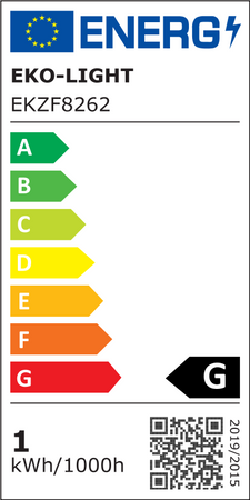 Żarówka Filamentowa bursztynowa LED 1W ST45 E27 2700K Amber Eko-Light EKZF8262