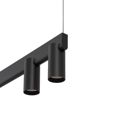 Lampa wisząca czarna podłużna 200cm FOURTY LINE LED Nowodvorski 12292