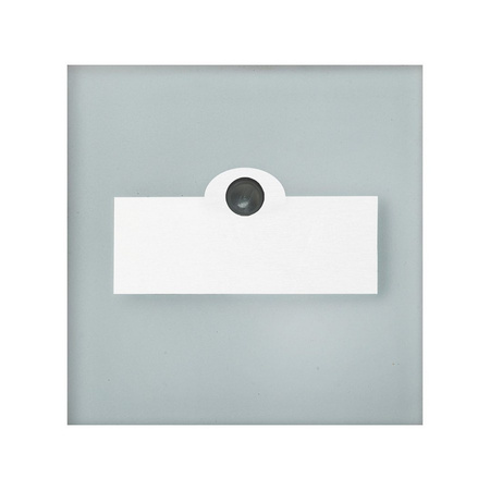 Oprawa schodowa biała LUMI z czujnikiem ruchu 12V 4000K LED Milagro EKS9118