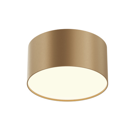 Tuba sufitowa o średnicy 12cm w kolorze matowego złota LED 3000K Zon C032CL-12W3K-RD-MG Maytoni