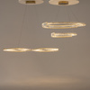 Podłużna lampa wisząca kryształowa 120cm LED 3000K Krone P097PL-L36BS3K Maytoni