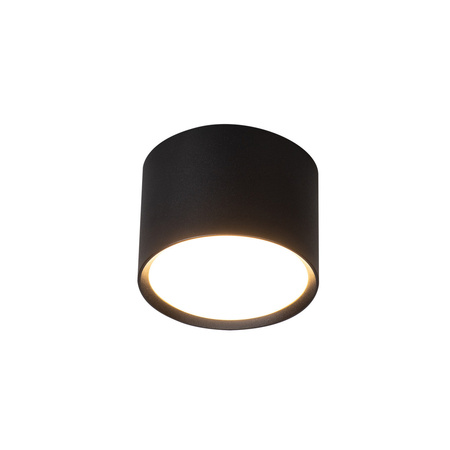 Oprawa natynkowa Kendal czarna 9cm średnicy LED 3000K Light Prestige LP-6331/1SM BK
