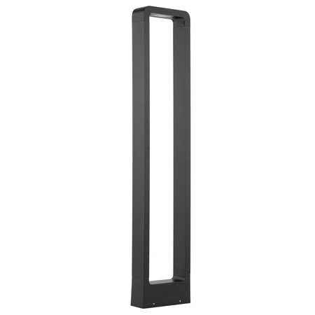 Lampa ogrodowa stojąca czarna ramka 80cm LED 3000K ARIUS L BLACK IP54 Tk Lighting 19001