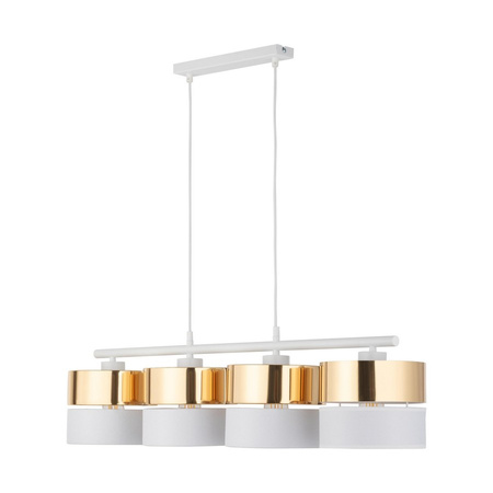 Lampa wisząca HILTON WHITE/GOLD TK Lighting 4775