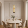 Lampa wisząca szklana tuba Aeris 2 transparentna LED CCT Light Prestige LP-2137/2P TR
