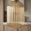 Lampa wisząca z trzema punktami światła E27 HIRO Kaja Lighting K-5886