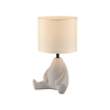 Lampa stołowa z rzeźbiarską podstawą z ceramiki TED 1xE27 Just Light 14190-39