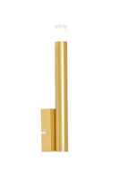 Kinkiet tuba złota – pionowa lampa ścienna VELIC 1xG9 Zuma Line W241125801GD
