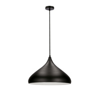 LAMPA WISZĄCA VIBORG 420mm 1 CZARNY Candellux 50101267
