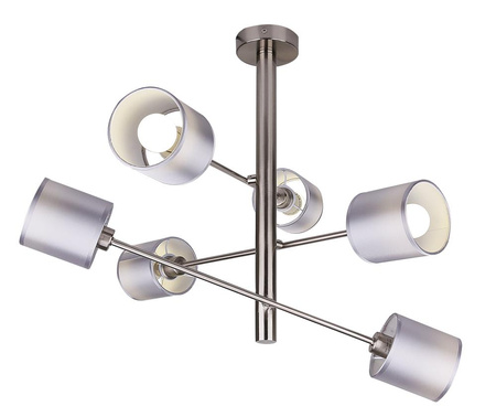 SAX LAMPA WISZĄCA SZTYCA 6X40W E14 SATYNA Candellux 36-70715