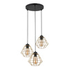 Lampa wisząca DIAMOND III GOLD TK Lighting 4451