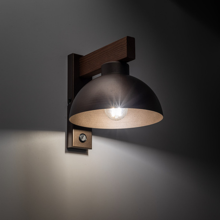 OSLO BROWN KINKIET 1 TK Lighting 6279