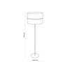 Lampa podłogowa HILTON TK Lighting 5465