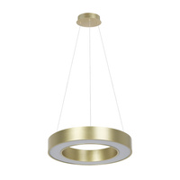 Lampa wisząca złoty okręg Union Gold 40W LED 3000-4000-6000K Milagro ML1867