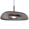 Lampa wisząca czarno-szara z filcu Deux LED 3000K Maxlight P0560
