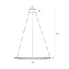 Lampa wisząca QUEEN LED 70cm MaxLight P0494