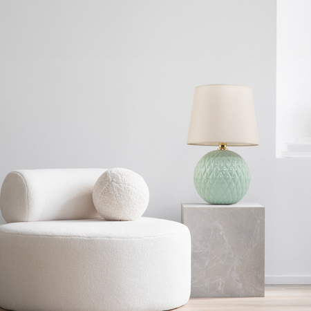 SANTANA MINT / BEIGE LAMPKA NOCNA 1 TK Lighting 5904