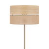 Lampa podłogowa z abażurem 50cm DORMA WOOD JUTA 1xE27 Tk Lighting 16226