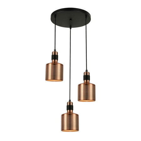 Lampa wisząca RESTENZA Italux PND-2439-3-COP